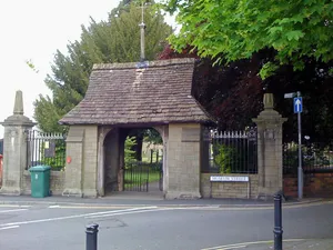 Lych Gate of the Church of St Cadoc