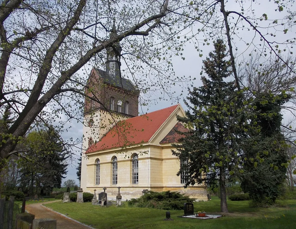 Polbitz church (Elsnig, Nordsachsen district, Saxony)