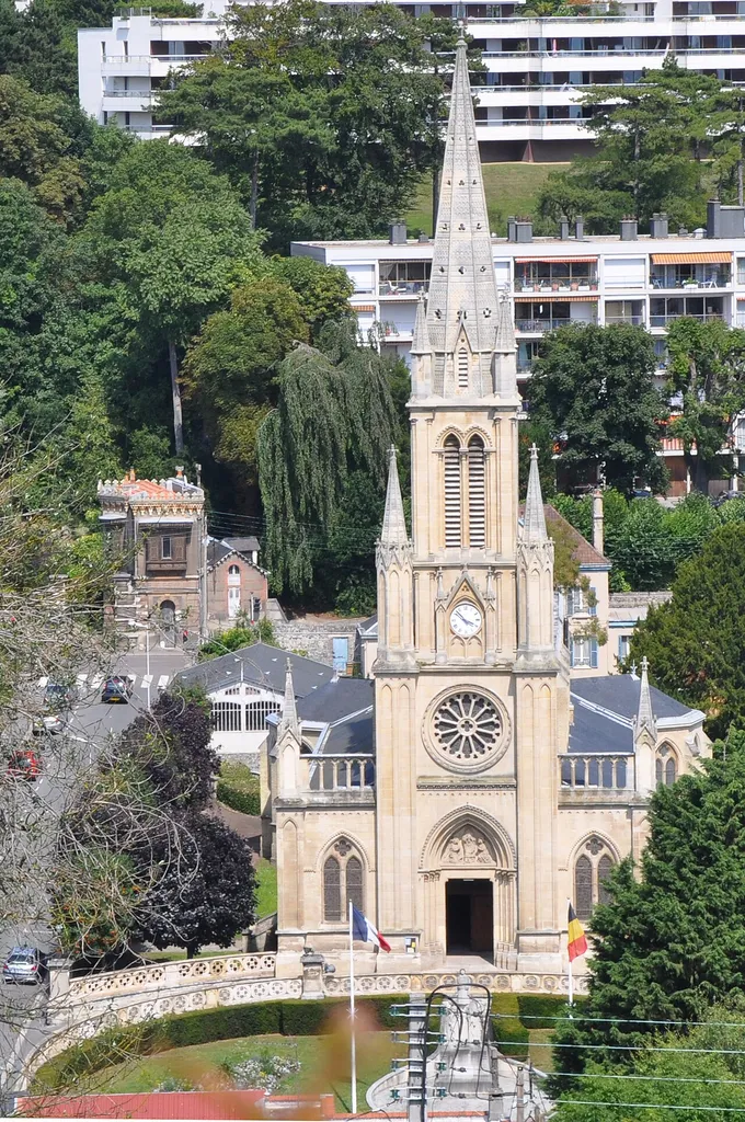 Church of Sainte-Adresse, near Le Havre (France, Normandy).