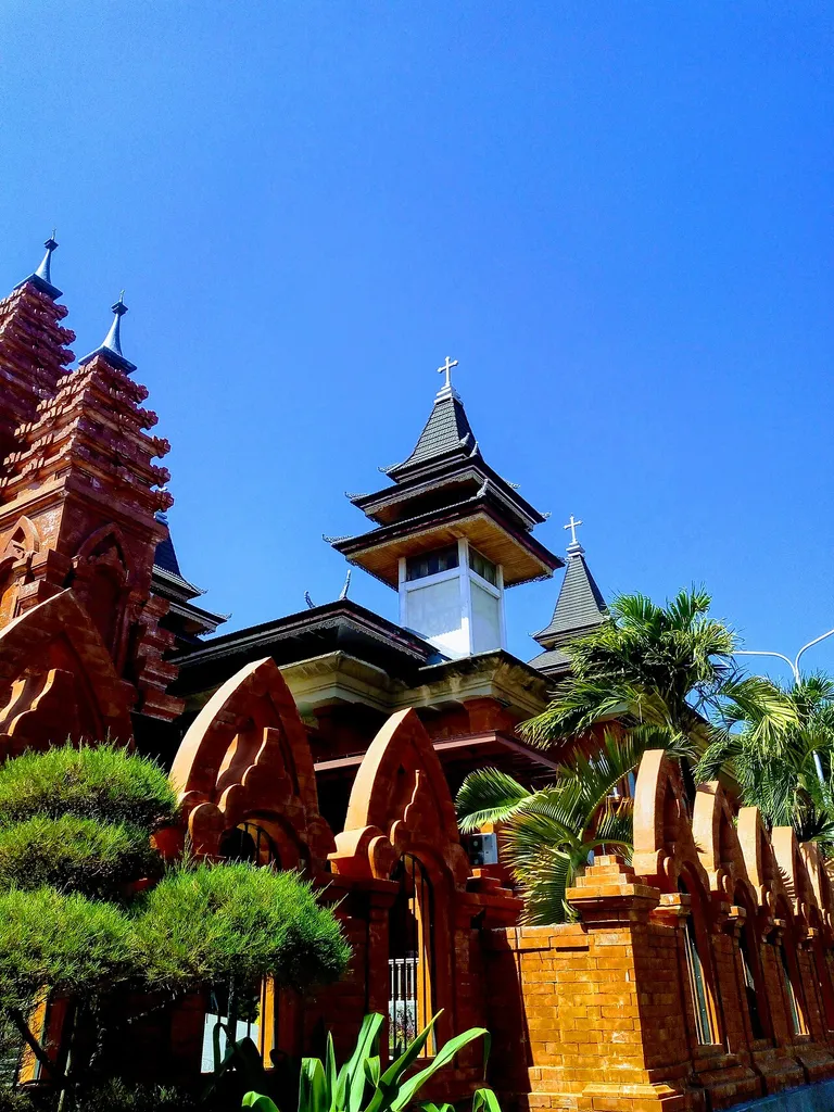 HOLY SPIRIT CATHEDRAL, DENPASAR, BALI, INDONESIA
