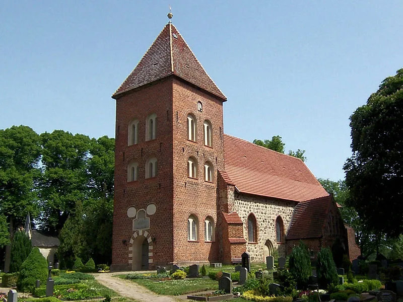 Kirche in Zittow, Landkreis Parchim