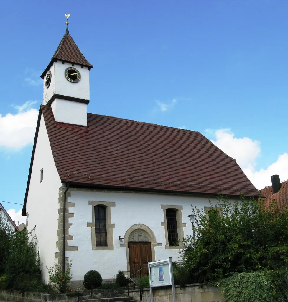 Dörnach (local center of Pliezhausen, Germany) - Protestantic Chhurch