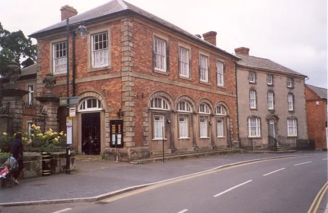 Church Hall, High Street, Wem This was built in the early 19C as a market hall, at which time the ground floor was open and used by stall-holders.