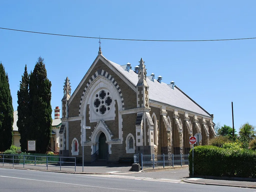 Reformed church at en:Newtown, Victoria