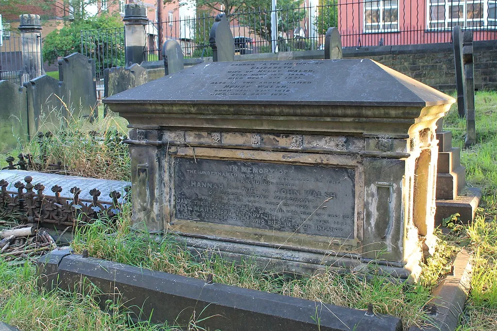 Walsh Family Memorials in St Mark's Churchyard, Woodhouse, Leeds
