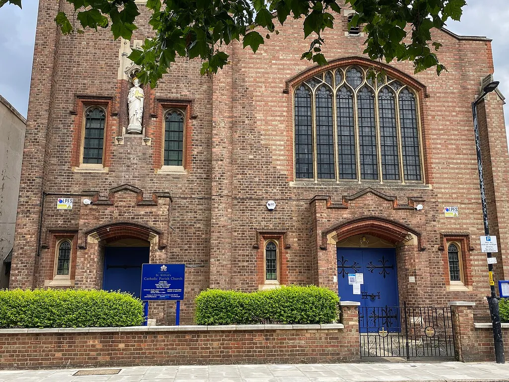 Catholic church on Lorrimore Road, SE17.