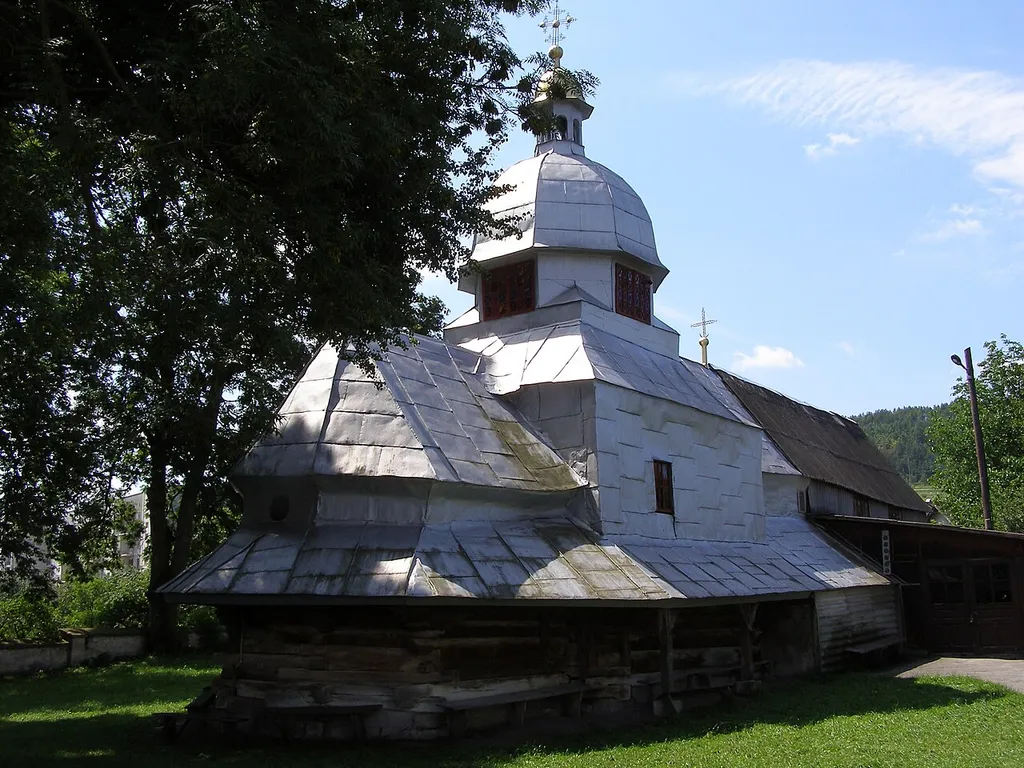 Saint Nicholas Ukrainian Orthodox Church in Berezhany, Ternopil Oblast, western Ukraine.