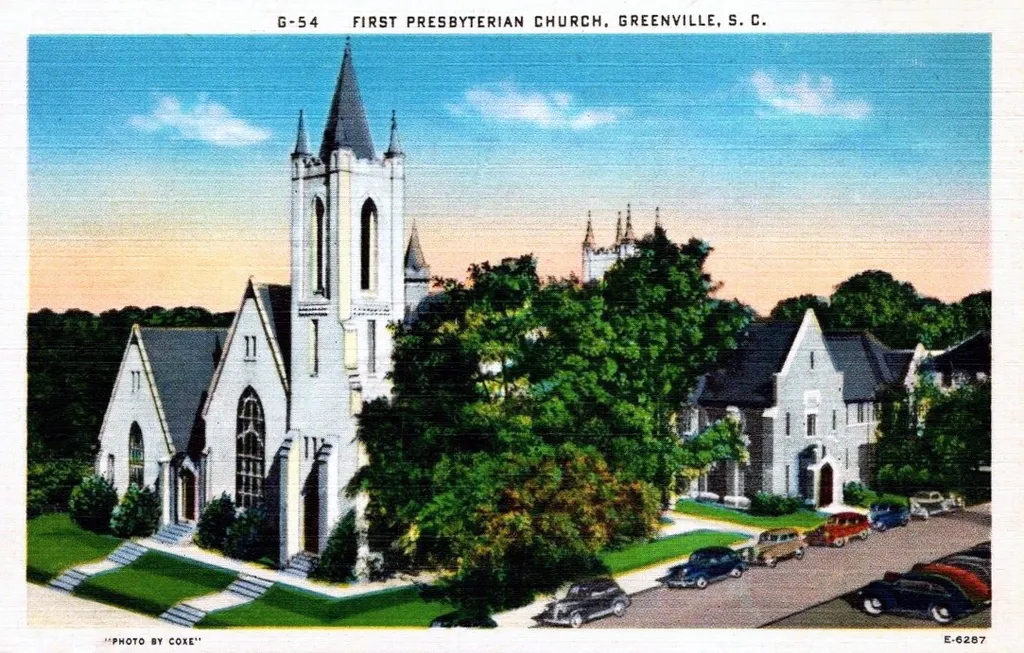 Photomechanical print (postcard) Divided back No. G-54 Published by Asheville Post Card Co.