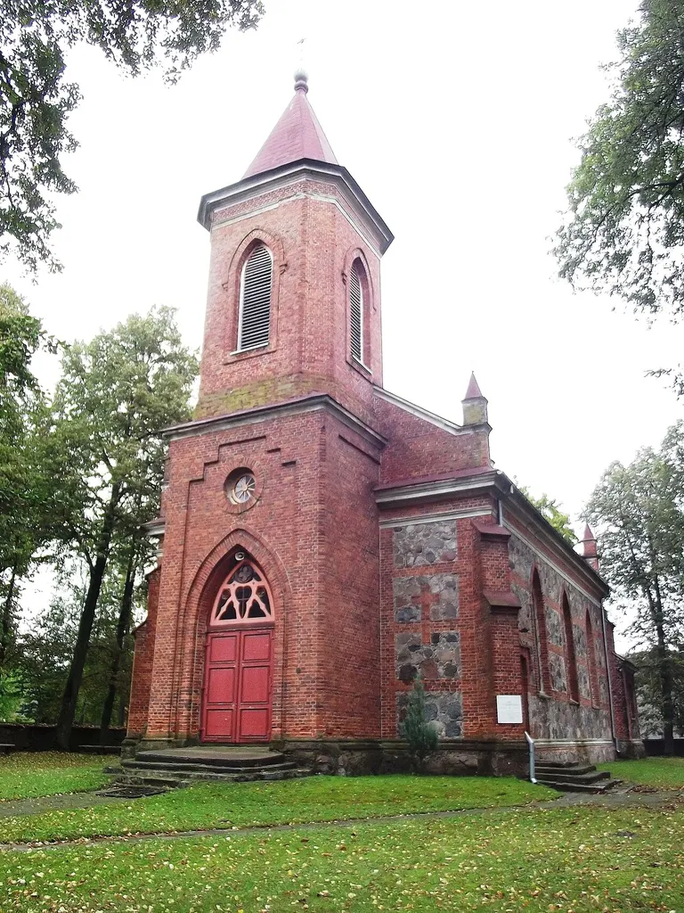 Catholic church in Šunskai, Marijampolė District, Lithuania