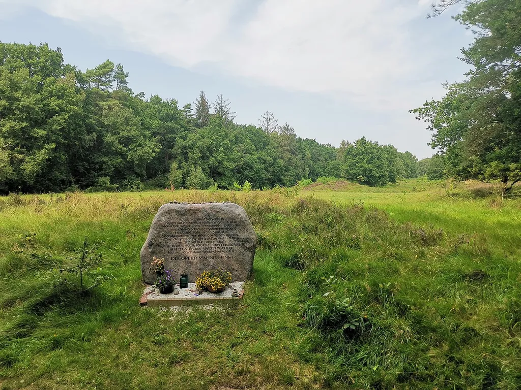 Gedenkstein zum Widerstand Schießstand Sahlenburg (Cuxhaven-Sahlenburg)