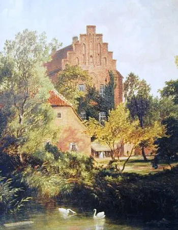 Kloster Cismar nach einem Gemälde von Friedrich Loos