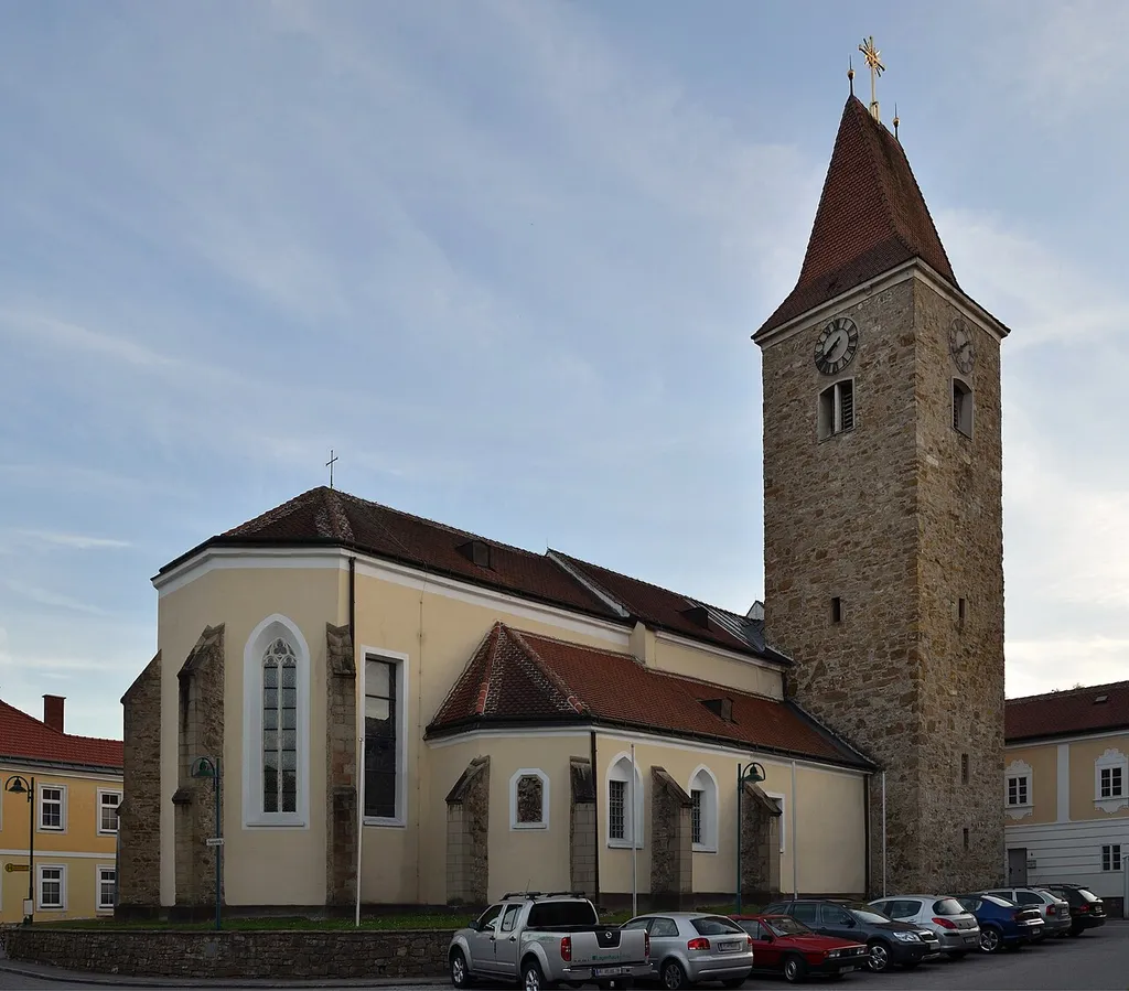 The parish church St. Christohorus in St. Christophen, municipality of Neulengbach, Lower Austria, is protected as a cultural heritage property.
