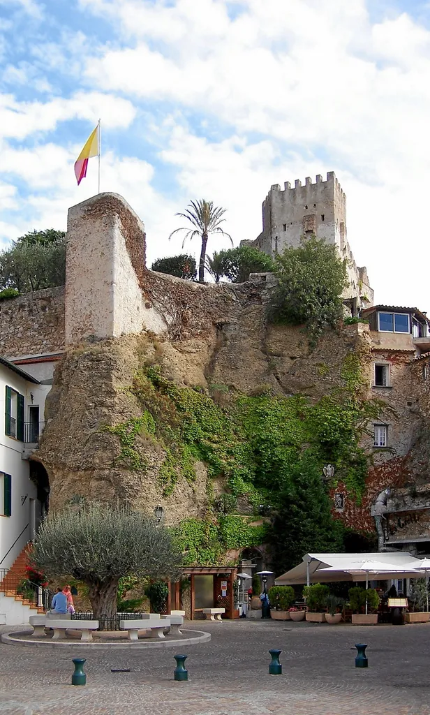 Central Place of Roquebrune