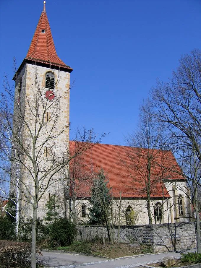 Gotische Pankratiuskirche in Möglingen