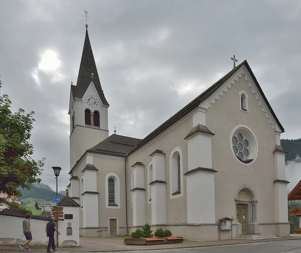 Parish church in La Val