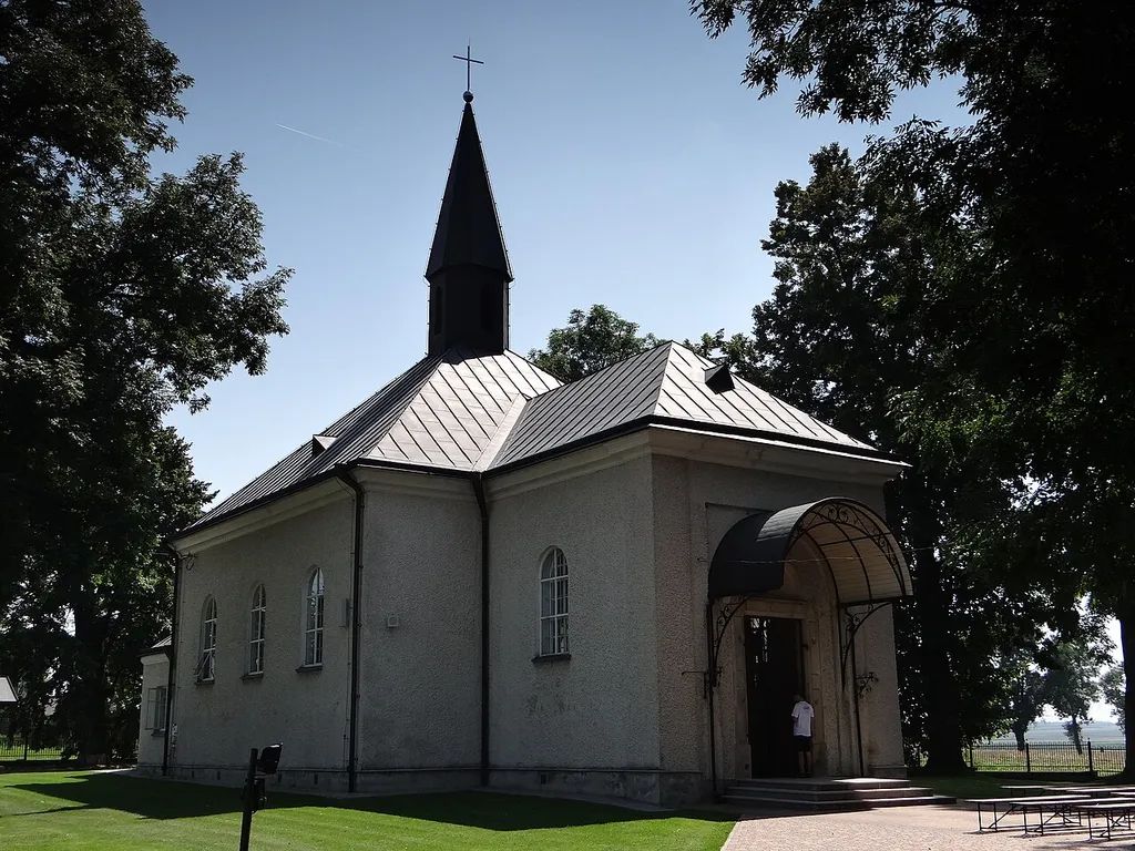 Księżpol - dawna cerkiew greckokatolicka, obecnie kościół rzymskokatolicki p.w. Podwyższenia Krzyża Pańskiego (1855-1857)