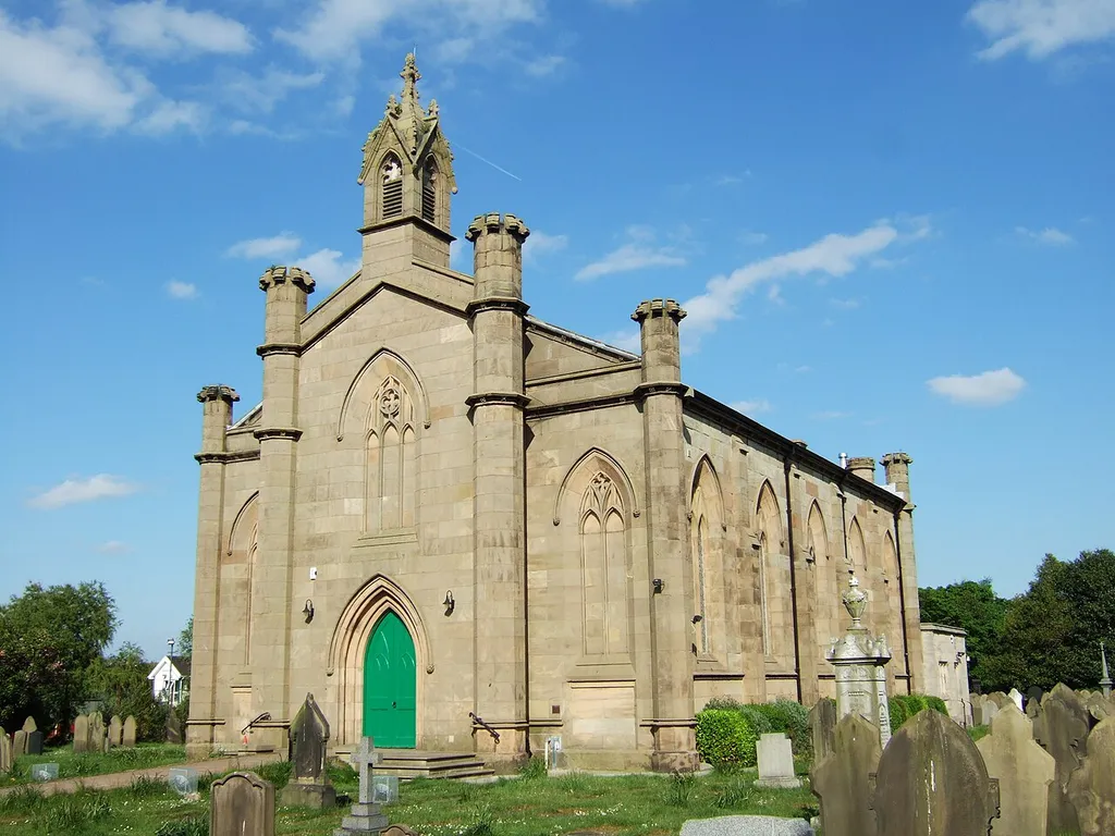 Burscough Parish Church, in Burscough, Lancashire.