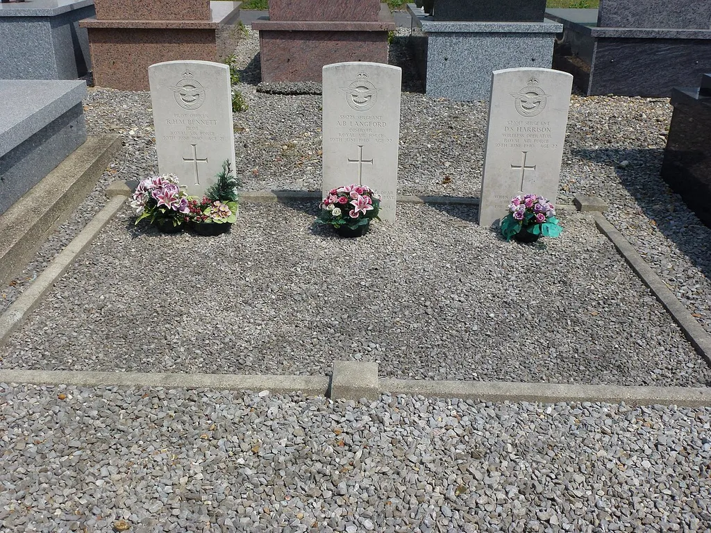 Wittes (Pas-de-Calais, Fr) tombes de guerre de la CWGC