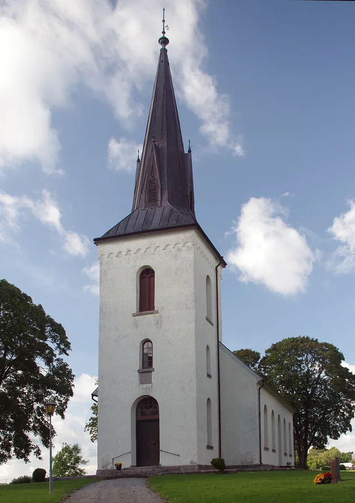 Humla church in Ulricehamn muicipality in Västergötland and Västragötaland county, Sweden.