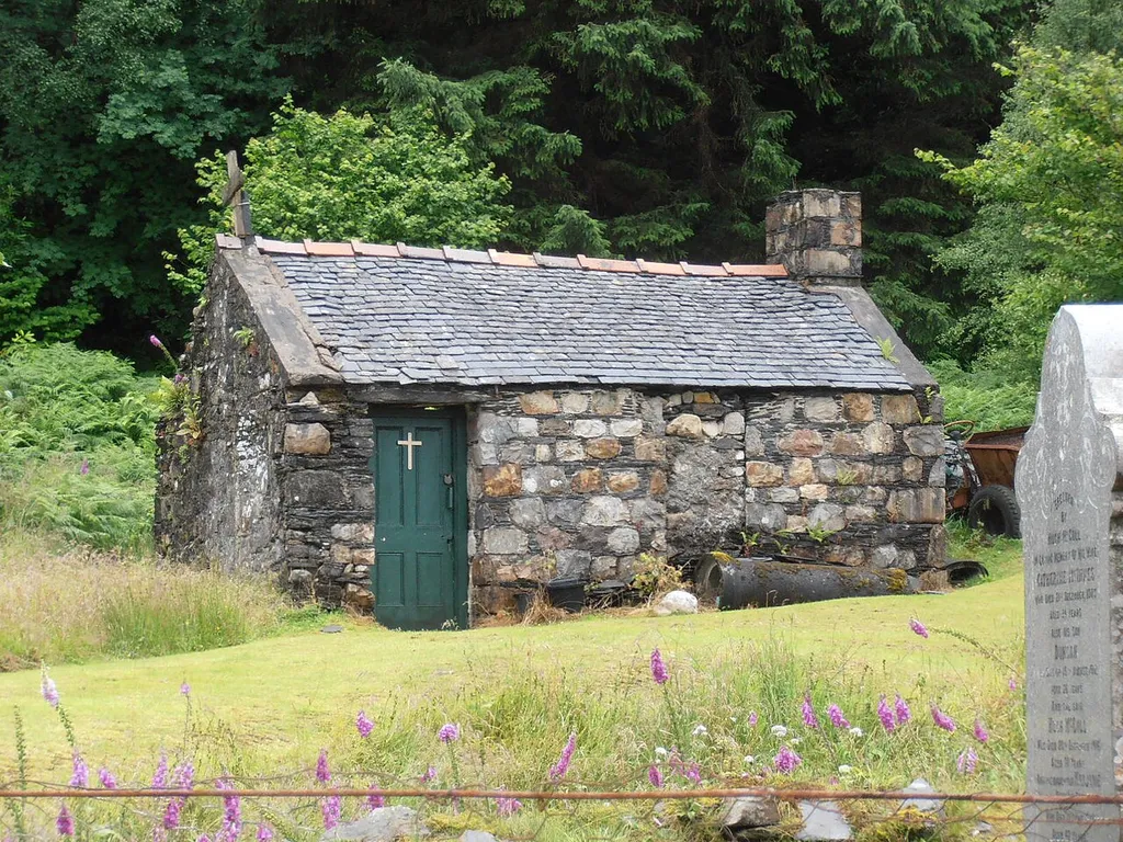 The old St John's church, Ballachulish.