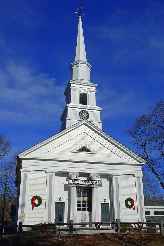 First Parish Church of Stow &amp; Acton - Stow, Massachusetts, USA.