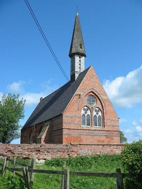St Francis' chapel, Low Marishes, North Yorkshire, seen from the south