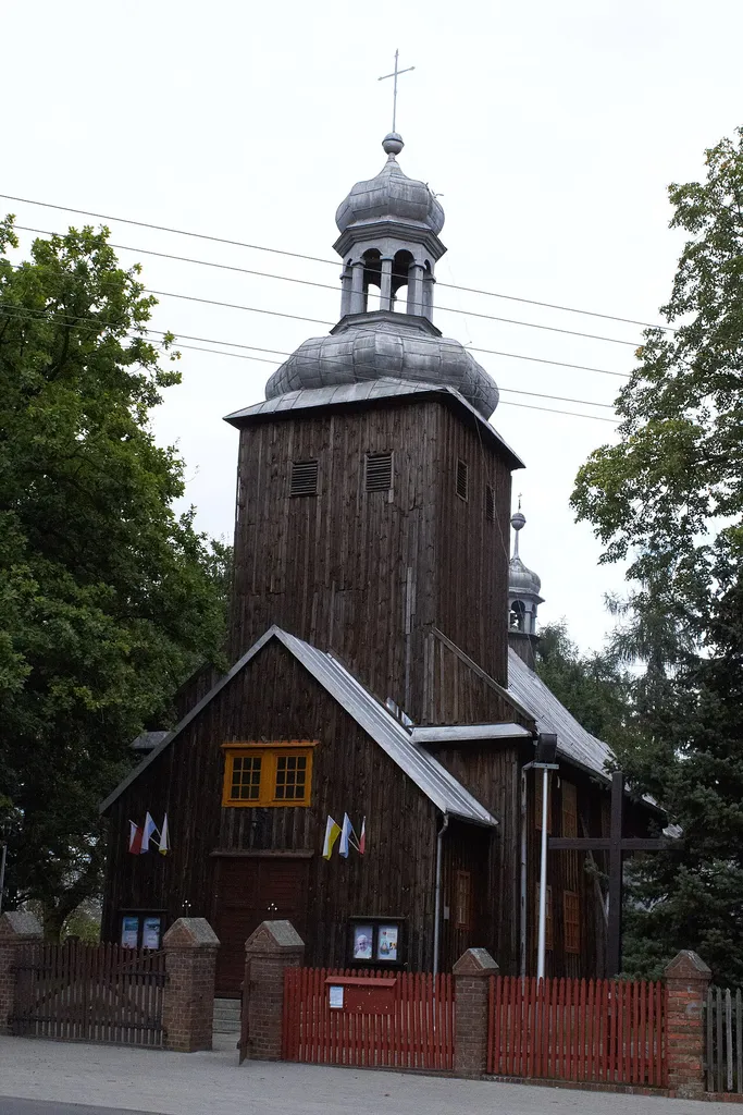 Sławoszew, kościół par. p.w. św. Zofii, 1717