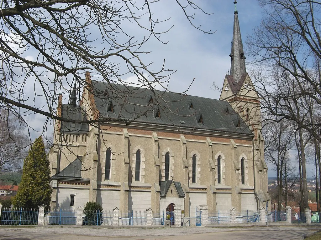 Saint Nicholas church in Tvarožná
