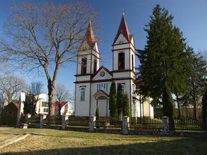 Church of the transfiguration of Jesus Christ in Aukštadvaris