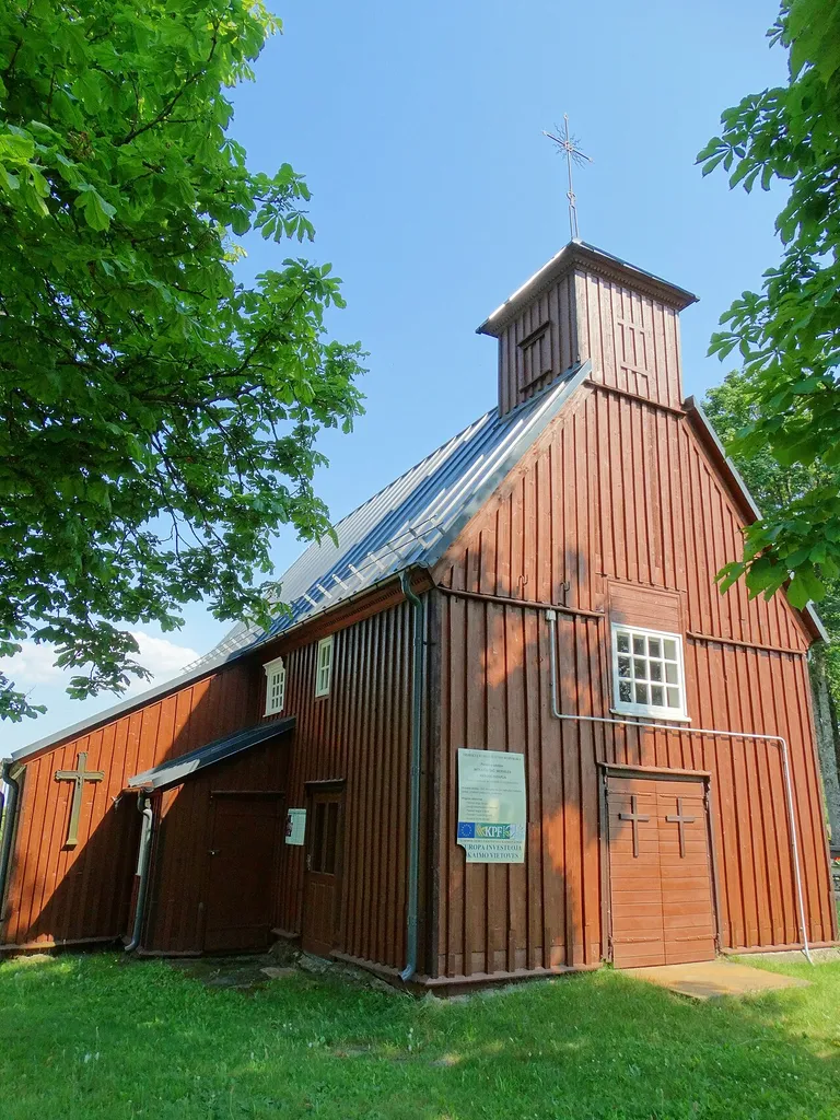 Roman Catholic Church, Mitkaičiai, Telšiai District, Lithuania