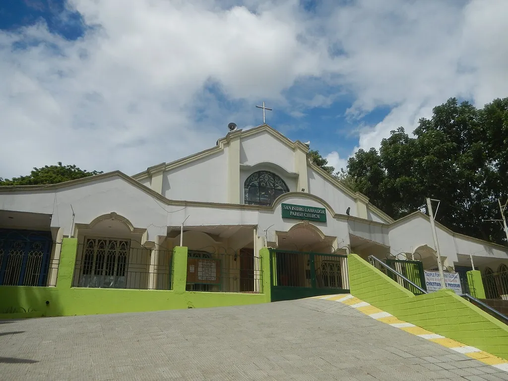 San Isidro Labrador Parish Church (Antipolo Hills Subdivision, San Luis, Antipolo City) corner Duhat &amp; Atis Streets Sitios and villages of San Luis, Antipolo City from Sitios along or from Circumferential Road, Antipolo City (Sen. Lorenzo Sumulong Memorial Circle) Circumferential Road, Antipolo City (Sen. Lorenzo Sumulong Memorial Circle) 14°35'22"N 121°10'11"E Legislative districts of Antipolo City List of barangays of Metro Manila, Barangay Barangay San Luis, Antipolo City 14.5947, 121.1821 Antipolo City from Sumulong Highway and Marikina–Infanta Highway Marcos Highway or MARILAQUE Highway or Manila-Rizal-Laguna-Quezon Philippine highway network (Note: Judge Florentino Floro, the owner, to repeat, Donor Florentino Floro of all these photos hereby donate gratuitously, freely and unconditionally Judge Floro all these photos to and for Wikimedia Commons, exclusively, for public use of the public domain, and again without any condition whatsoever).