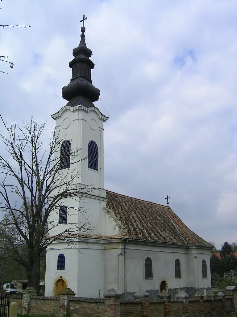 Orthodox church in Somberek, Hungary