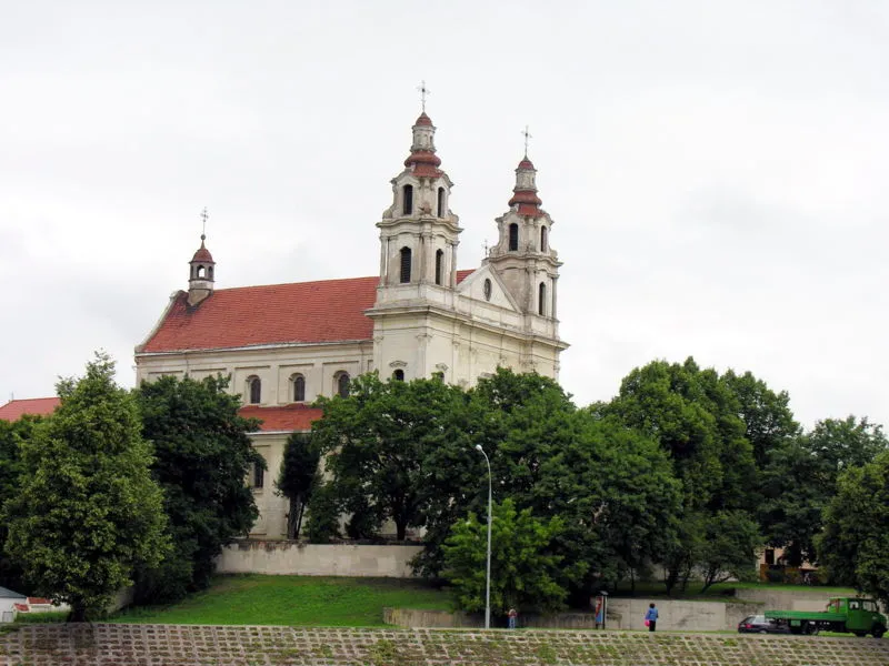 Church of the St Raphael the Archangel and former jesuit monastery in Vilnius