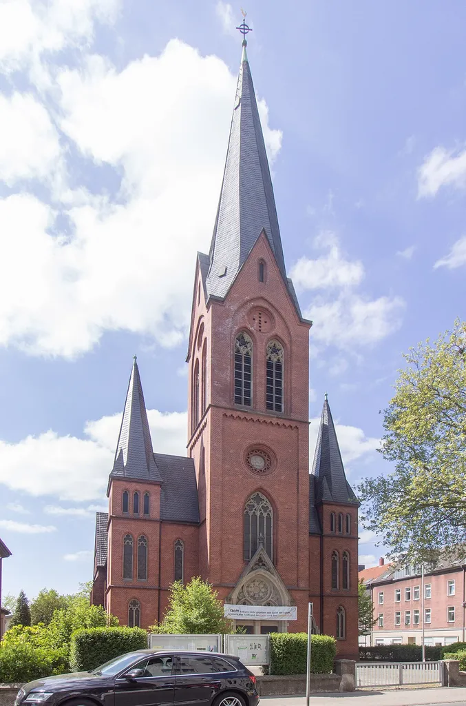 Gelsenkirchen, Baudenkmal 068 Nicolai-Kirche Ückendorfer Strasse 106 - Ückendorf