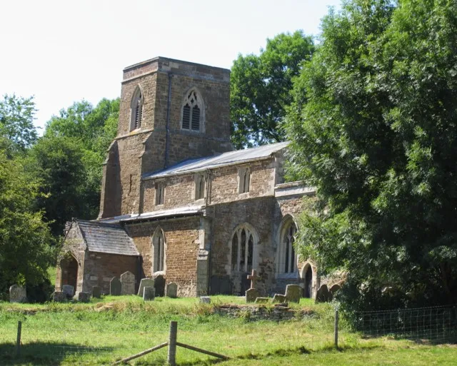 Parish church of St Michael and All Angels, Loddington, Leicestershire, seen from the southeast