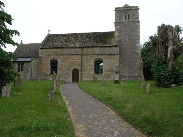 St Mary's Yarwell. This tiny church with it unusual clear glass windows is dedicated to St Mary Magdelene.