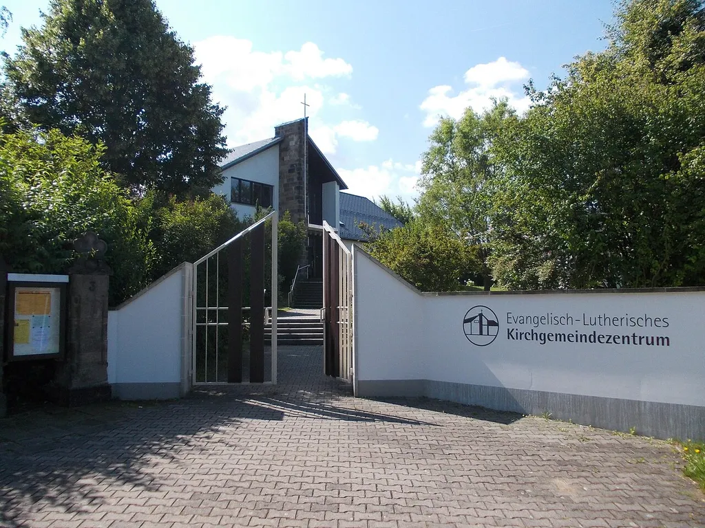 Lutheran church in Olbersdorf (Görlitz district, Saxony)