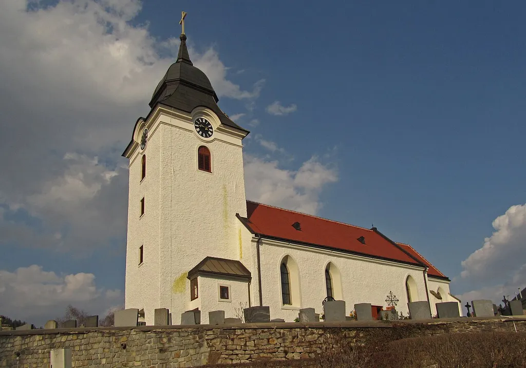 Kath. Pfarrkirche hl. Wenzel und Friedhof