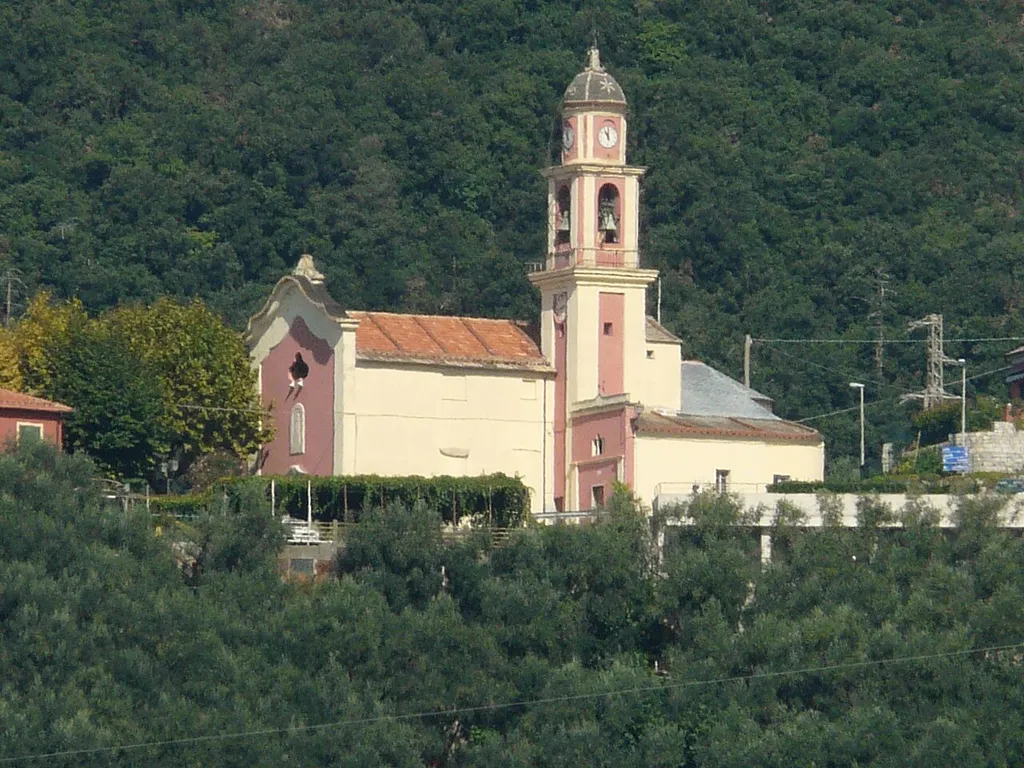 Chiesa di San Bartolomeo delle Cascine della frazione di San Bartolomeo, Sestri Levante, Liguria, Italia