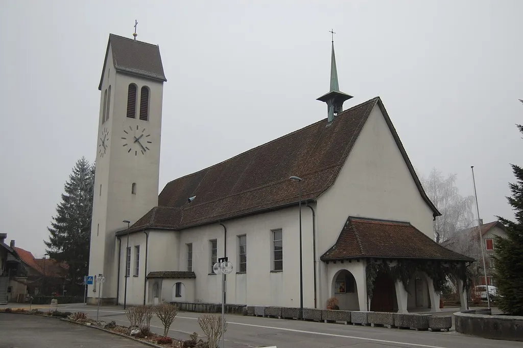 Die Sankt Joseph Kirche in Luterbach