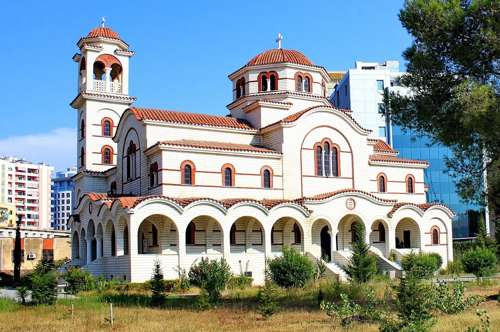 Orthodox Cathedral of Saint Paul and Saint Astius. Durrës, Albania
