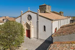 Saint Julien and Saint Basilisse church in Bram