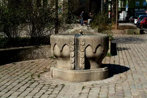 Pferdetränke an der Lutherkirche