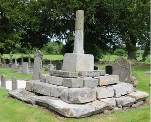 Cross in Churchyard of Church of St. Bride