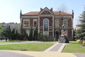 The building of the presbytery at the cathedral of Of the Assumption of the Blessed Virgin Mary