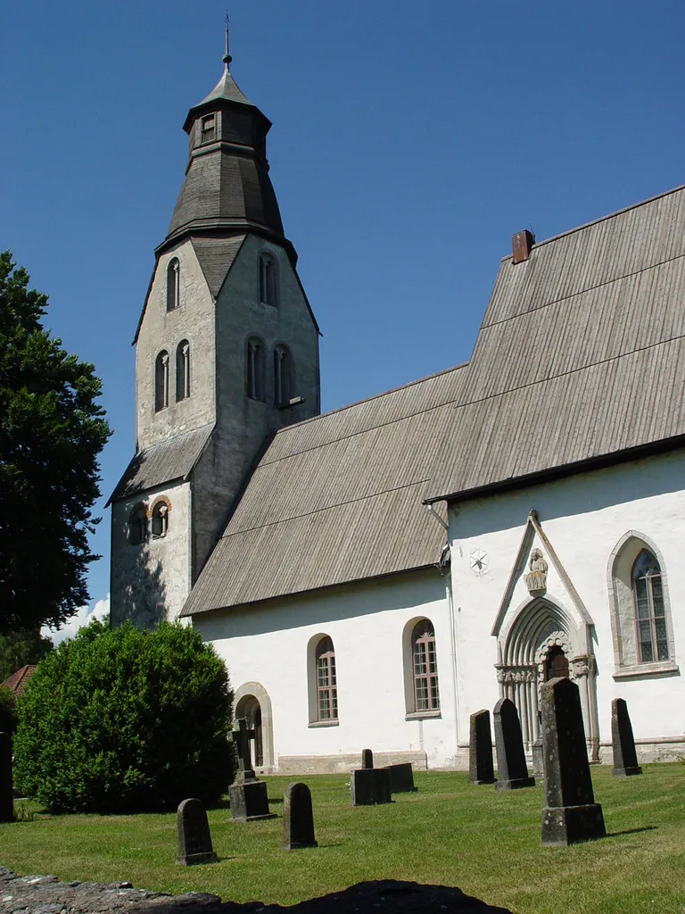 Lye kyrka auf Gotland(12.-14-Jh).