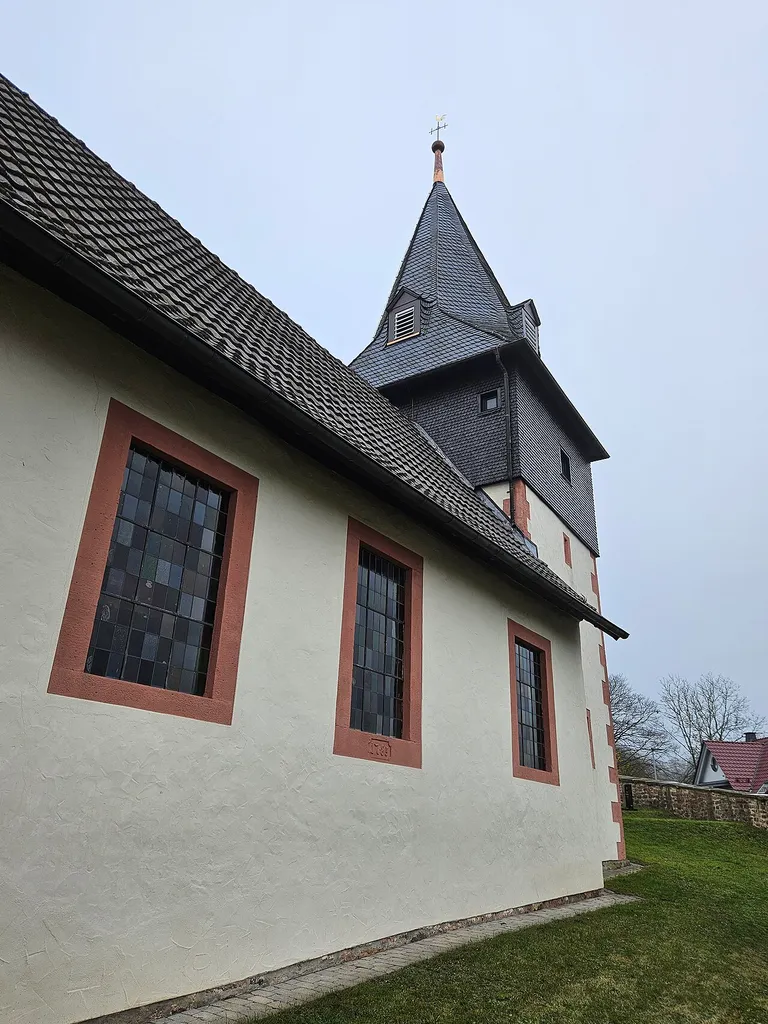 Außenansicht der Evangelischen Kirche Züntersbach