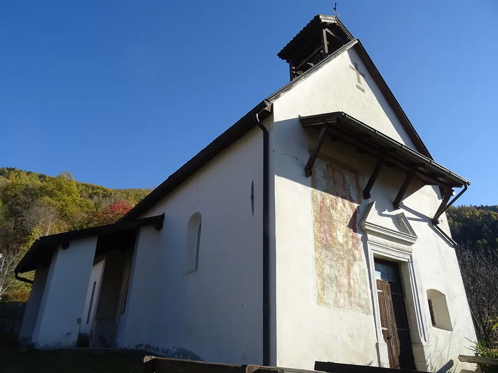 Frassilongo (Trentino, Italy), old Saint Ulrich church