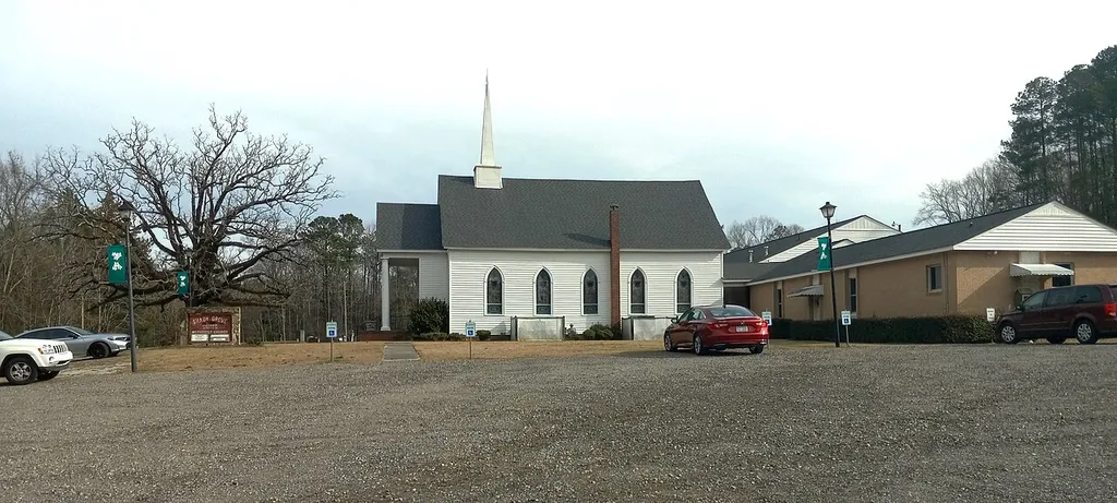 Shady Grove United Methodist Church, Irmo, SC on a Sunday morning.