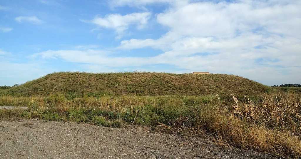 Former fortification near Pamhagen, Burgenland, Austria